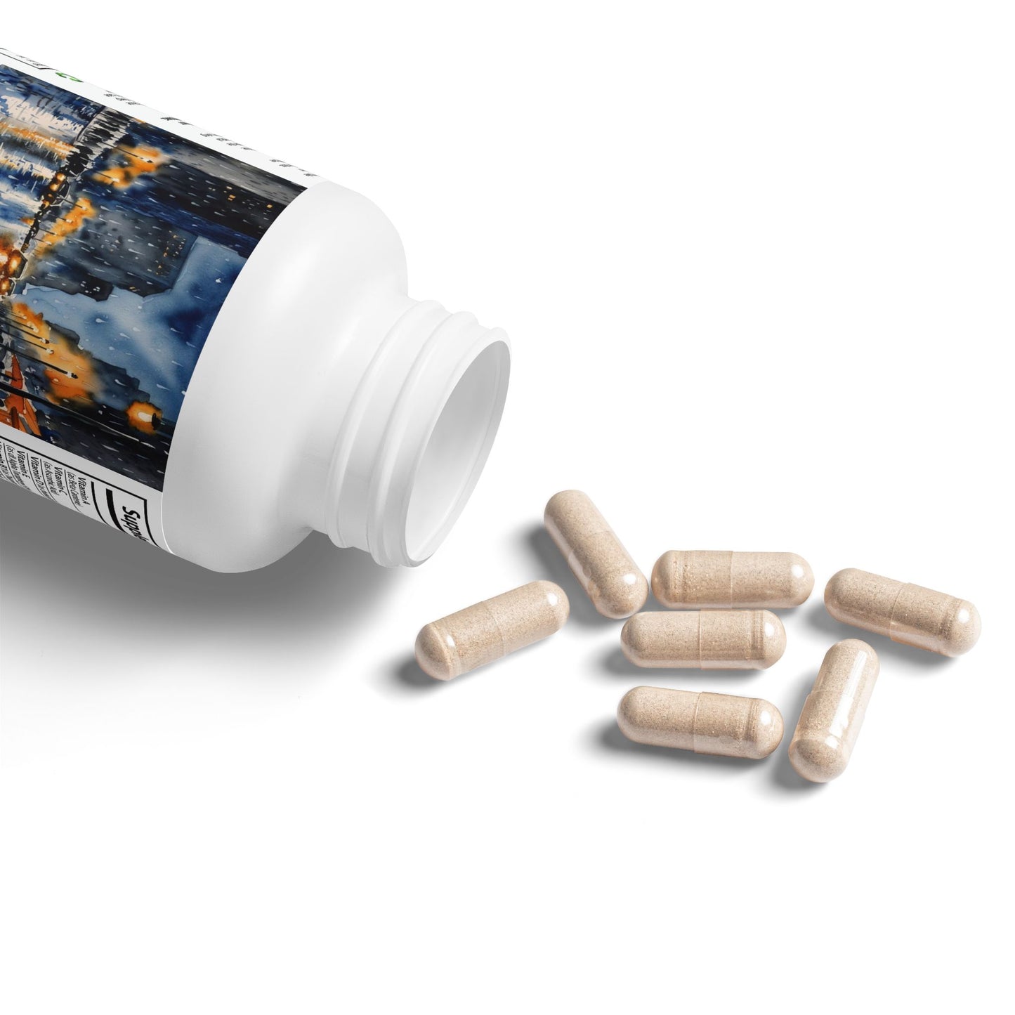Brain Support Complex Supplement (60 Capsules) | Weary Night Collection