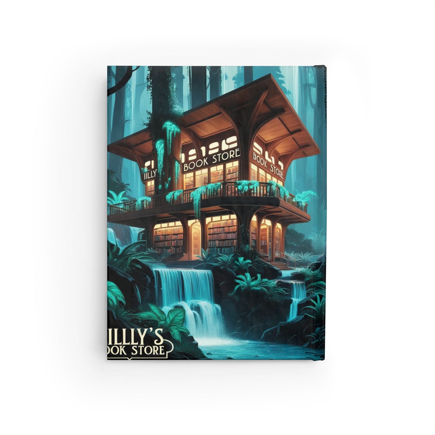 Blue Flowing Water | Journal - Blank
