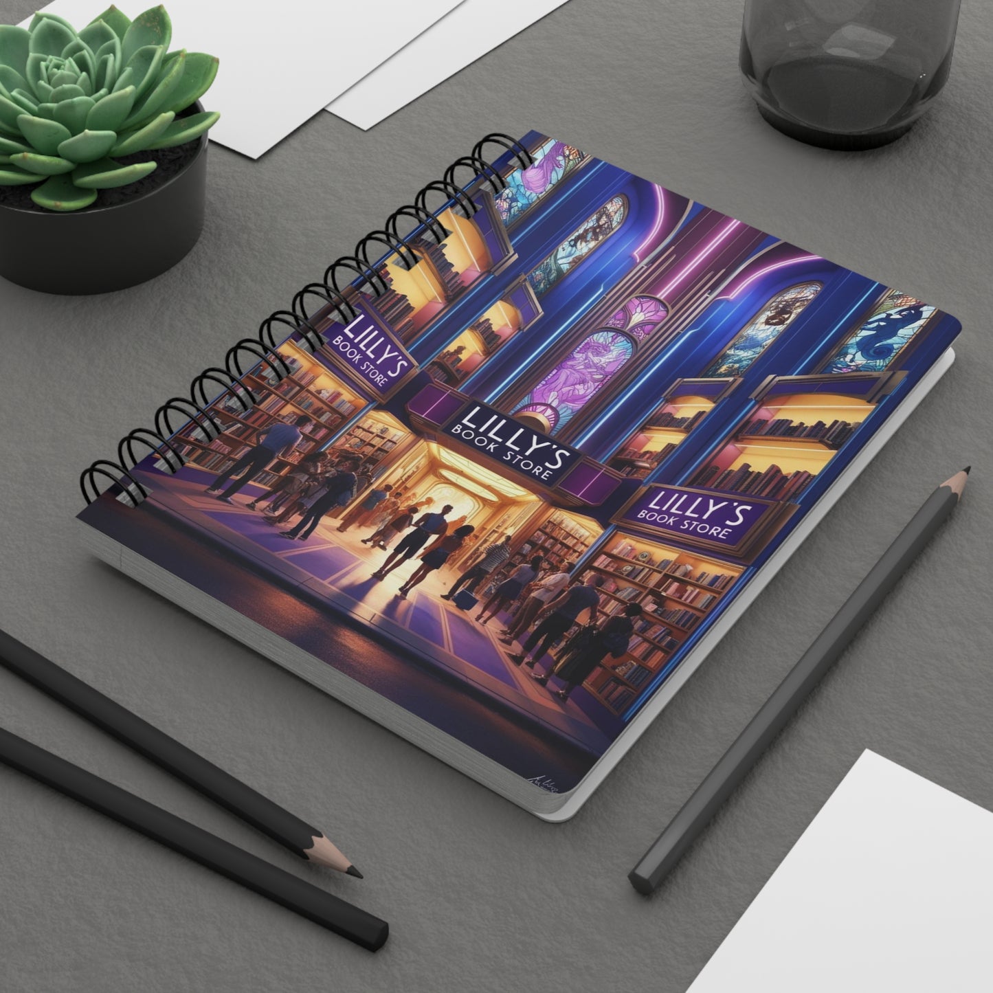 Synth Coffee | Spiral Bound Journal