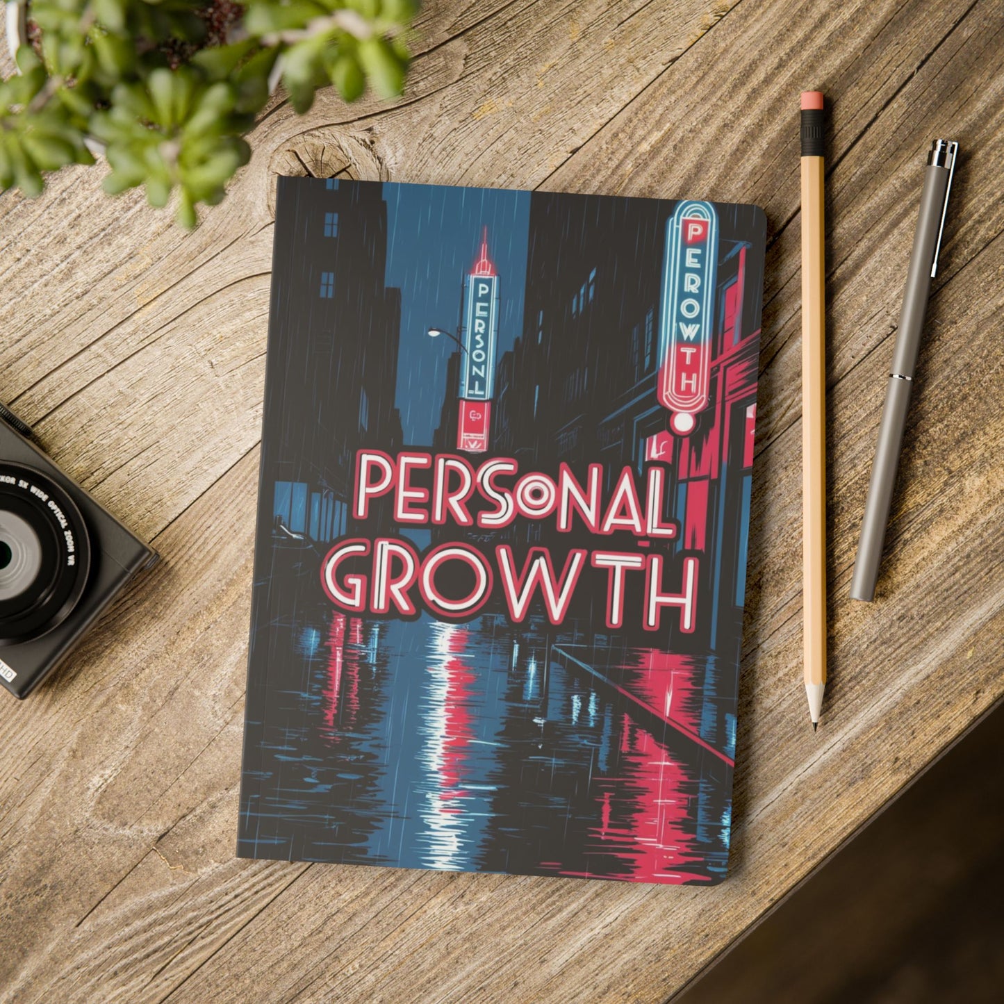 Neon Halo | Softcover Journal (with Inside Prints)