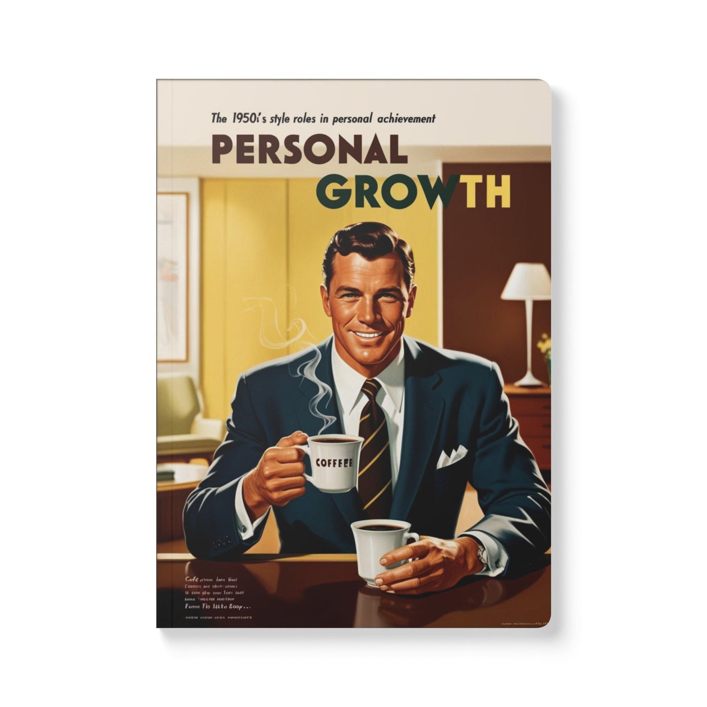 You, Too, Can Double Fist Coffee | Softcover Journal (with Inside Prints)