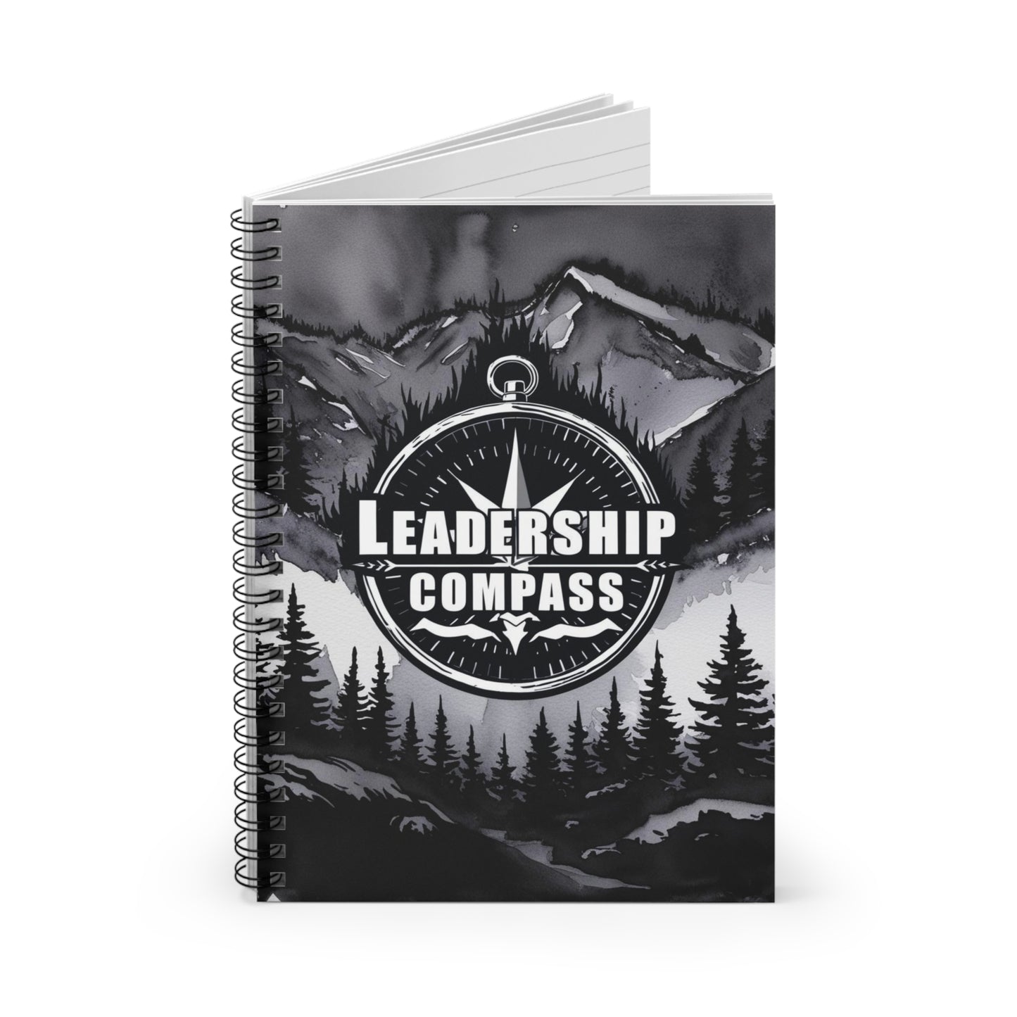 Lost in the Mountains | Spiral Notebook - Ruled Line