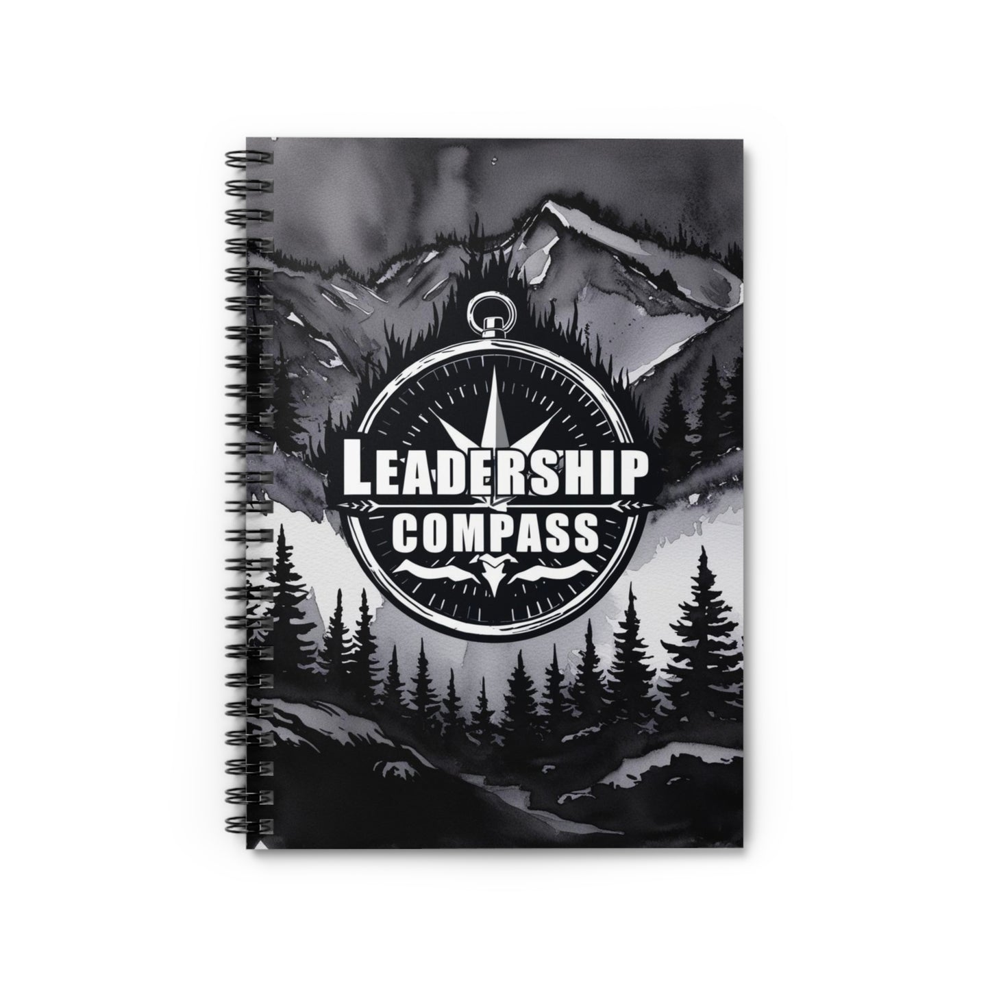 Lost in the Mountains | Spiral Notebook - Ruled Line