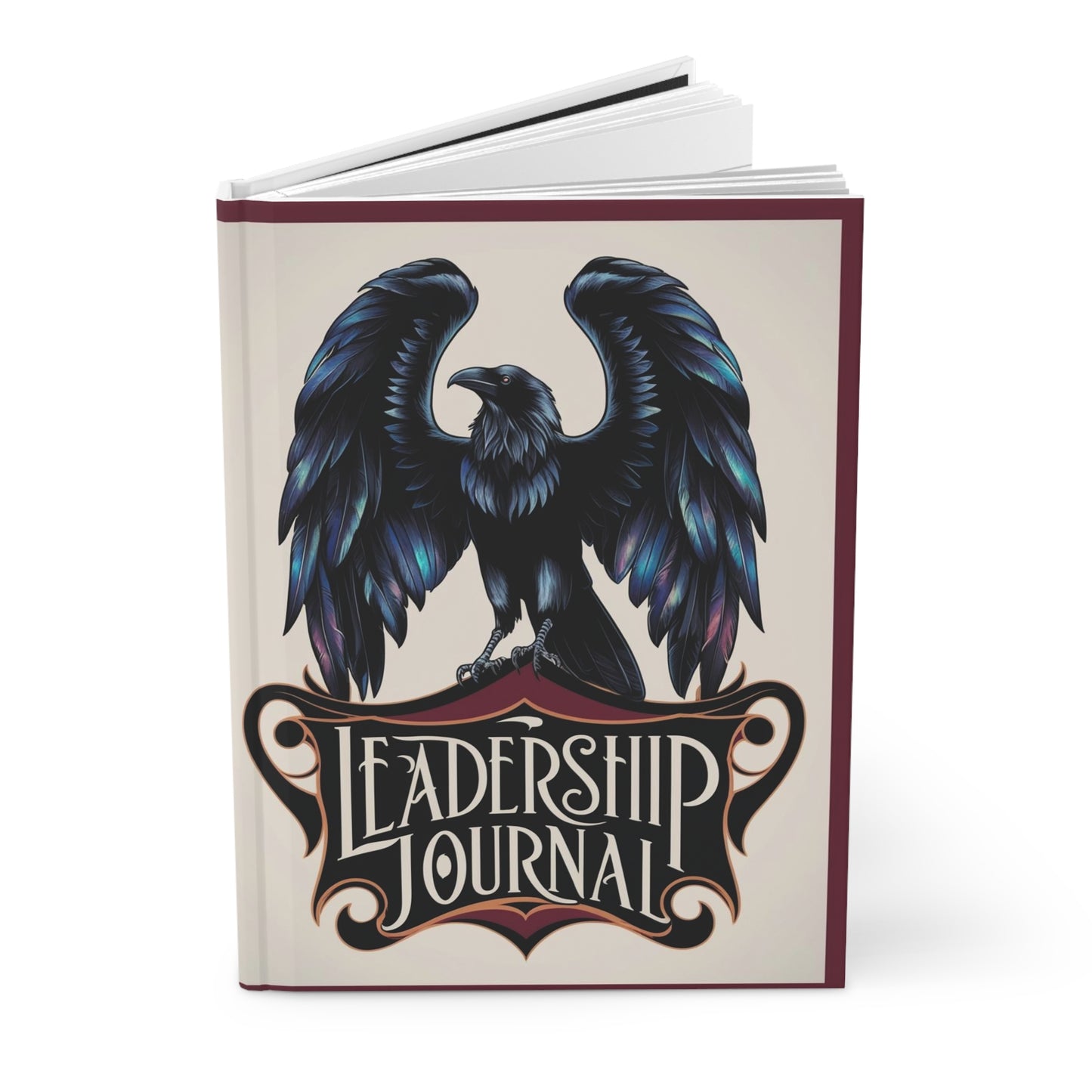 Triumphant Raven | Hardcover Journal Matte