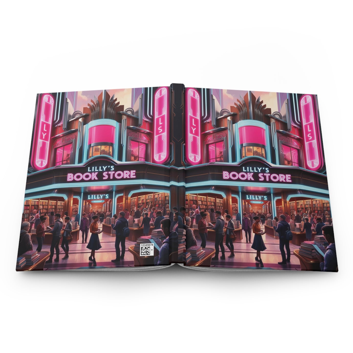 Chaotic Dance of Progress | Hardcover Journal Matte