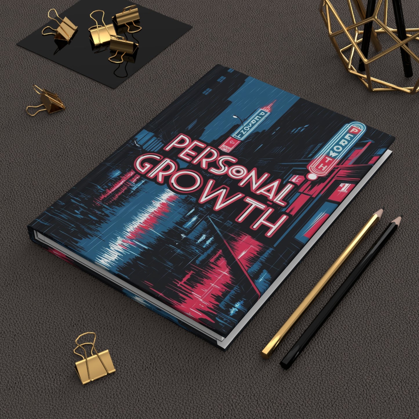 Neon Halo | Hardcover Journal Matte