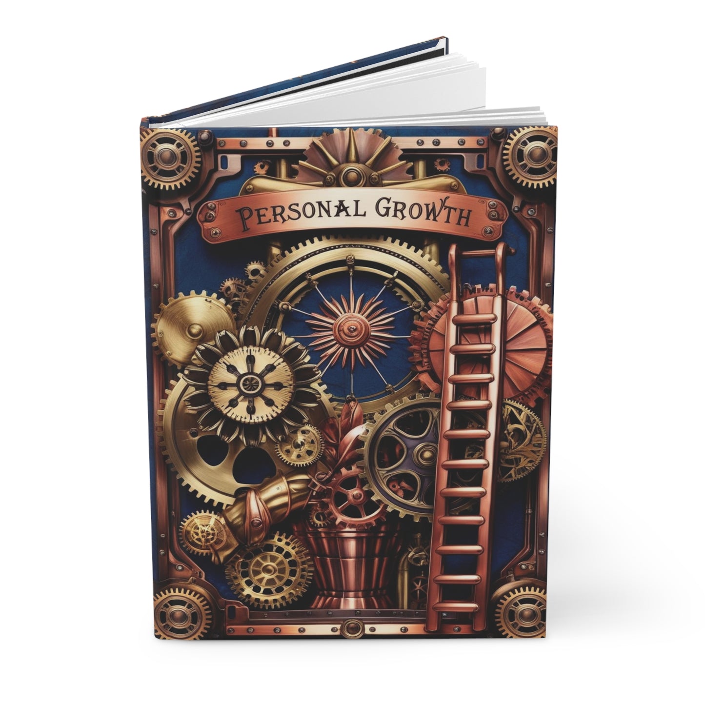 Bulky Leather Coats and Elaborate Goggles | Hardcover Journal Matte