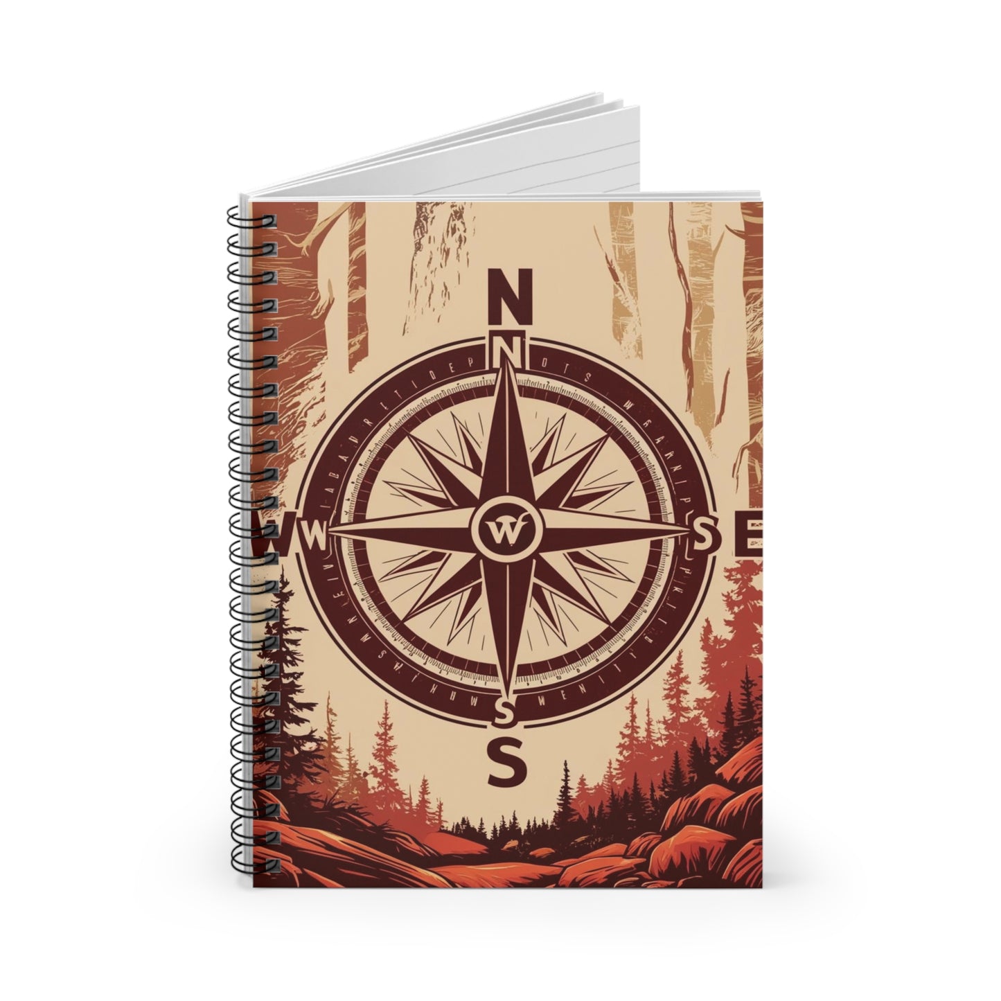 Don't Get Lost | Spiral Notebook - Ruled Line