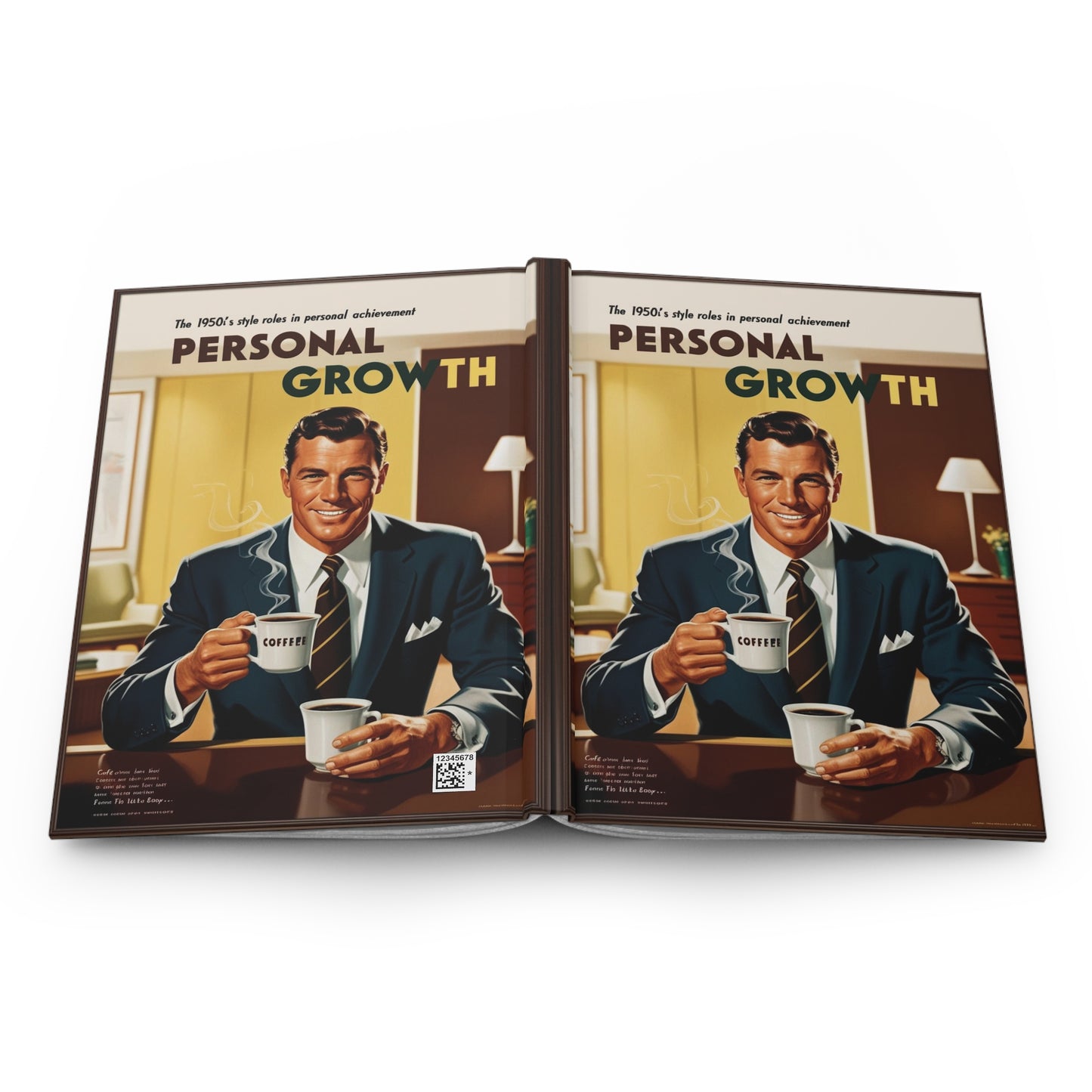 You, Too, Can Double Fist Coffee | Hardcover Journal Matte