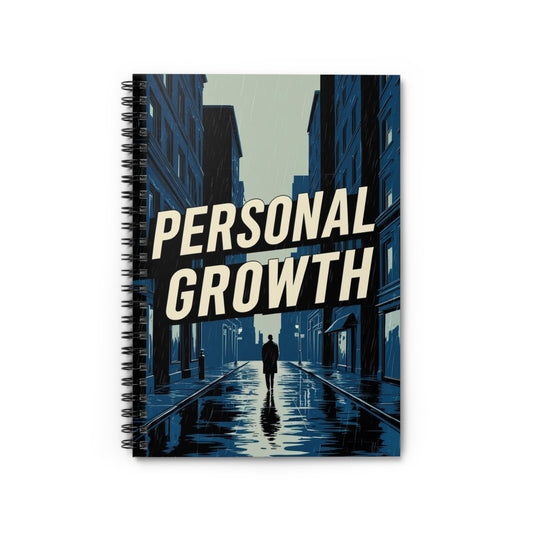 Man Alone | Spiral Notebook - Ruled Line