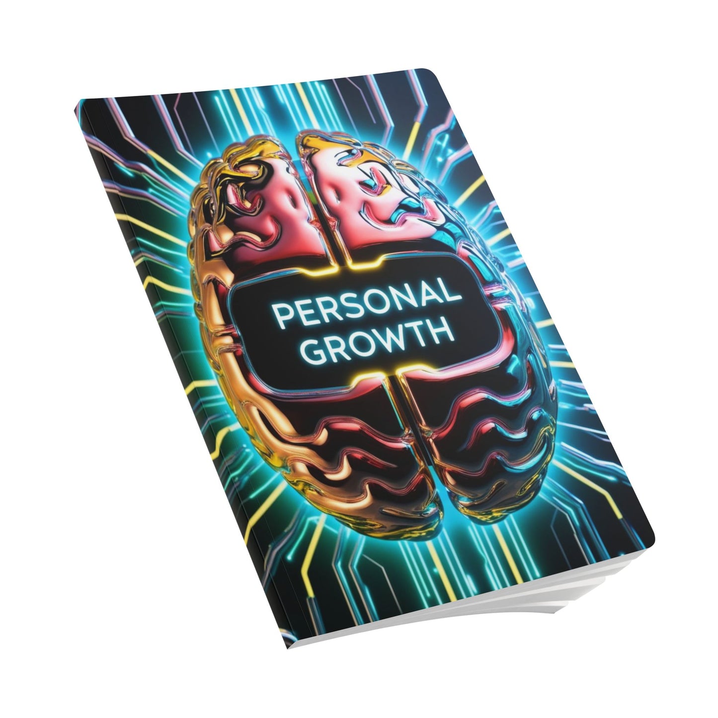 Ready for Input | Softcover Journal (with Inside Prints)