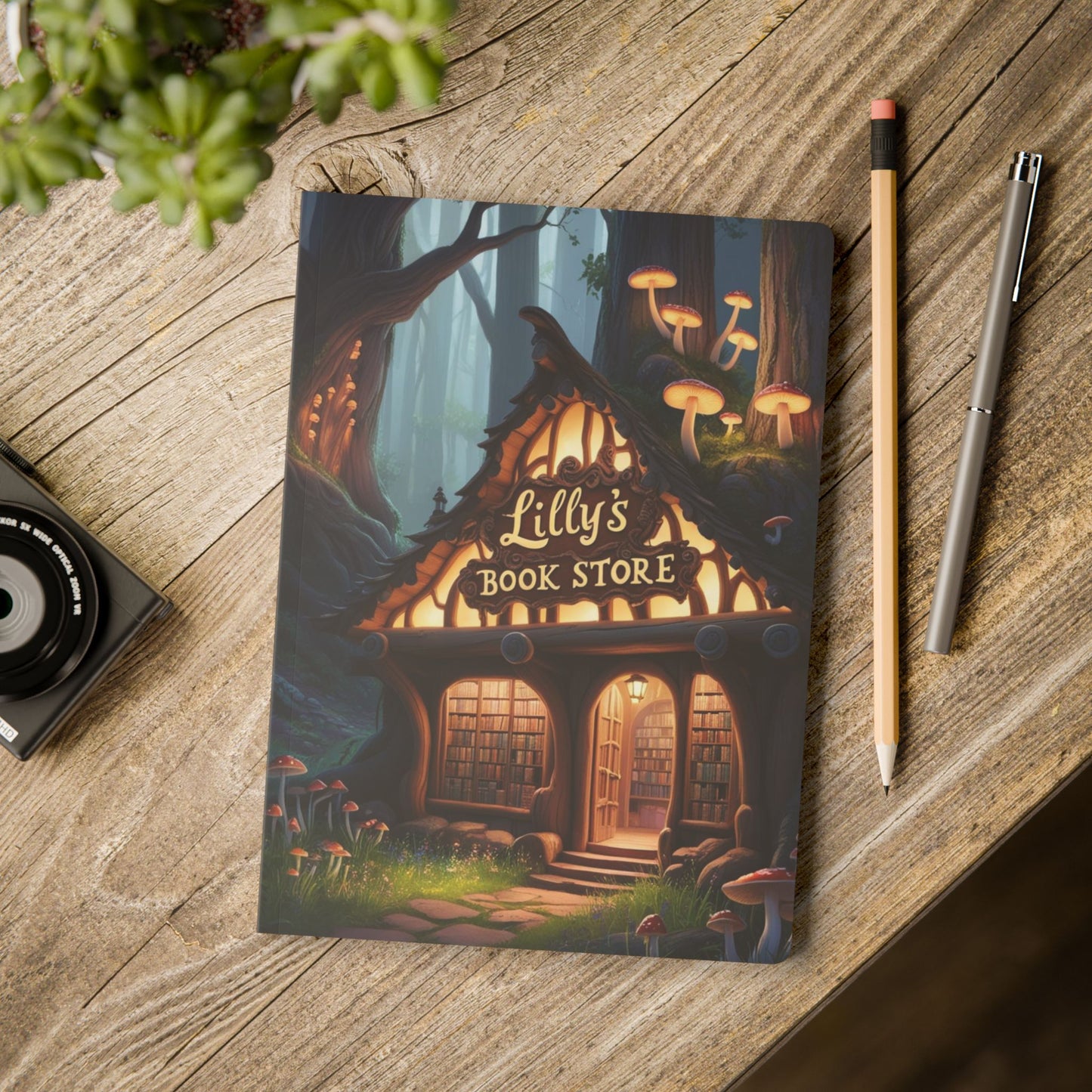 Enchanting Mushrooms | Softcover Journal (with Inside Prints)