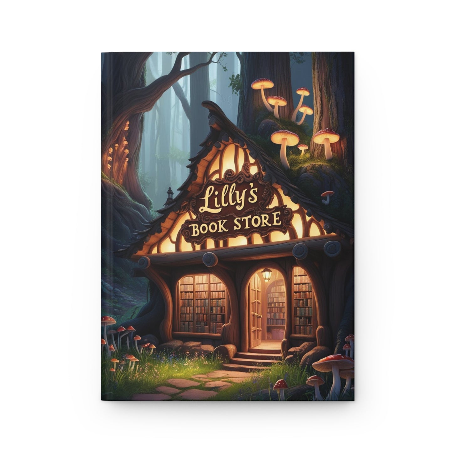 Enchanting Mushrooms | Hardcover Journal Matte
