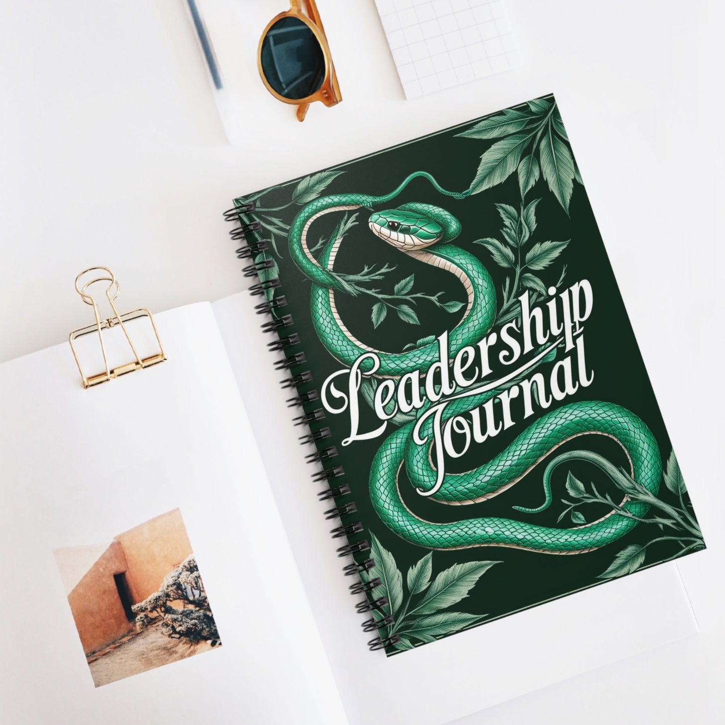 Snake Daddy | Spiral Notebook - Ruled Line
