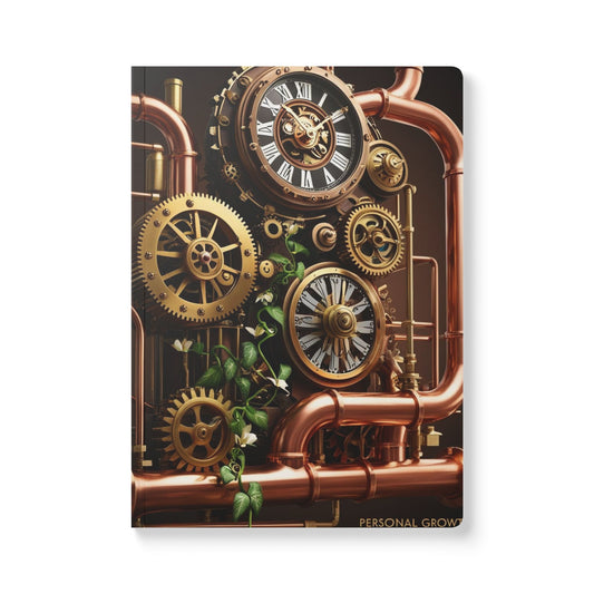 No Words, Just Time | Softcover Journal (with Inside Prints)