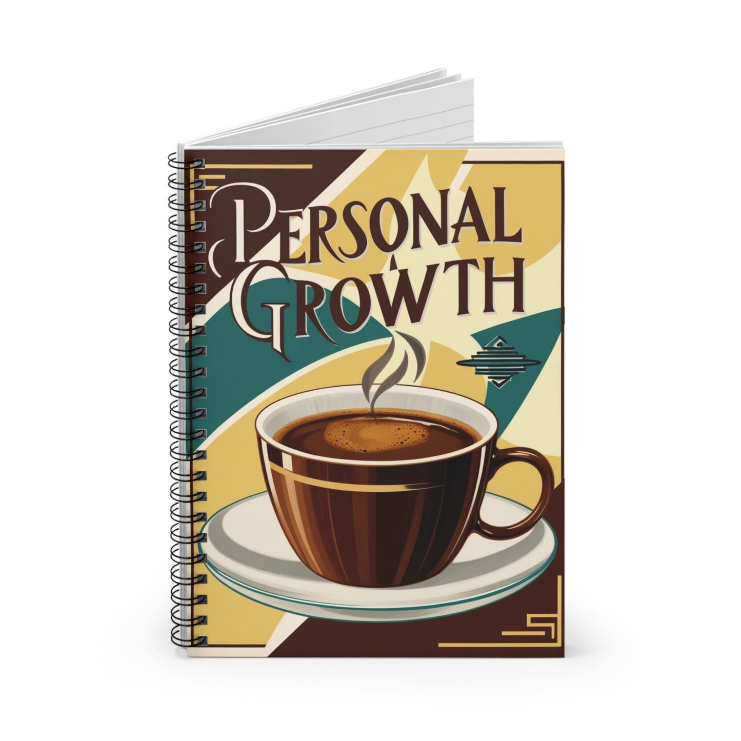 Now With More Caffeine | Spiral Notebook - Ruled Line