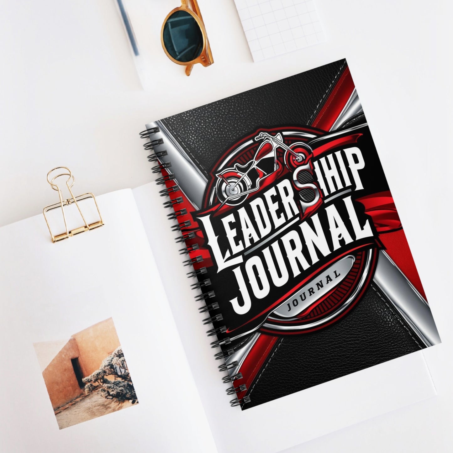 Hardcore Biker | Spiral Notebook - Ruled Line