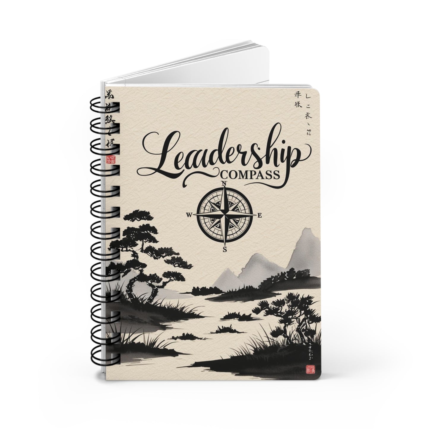 The Bird Hops Contentedly | Spiral Bound Journal