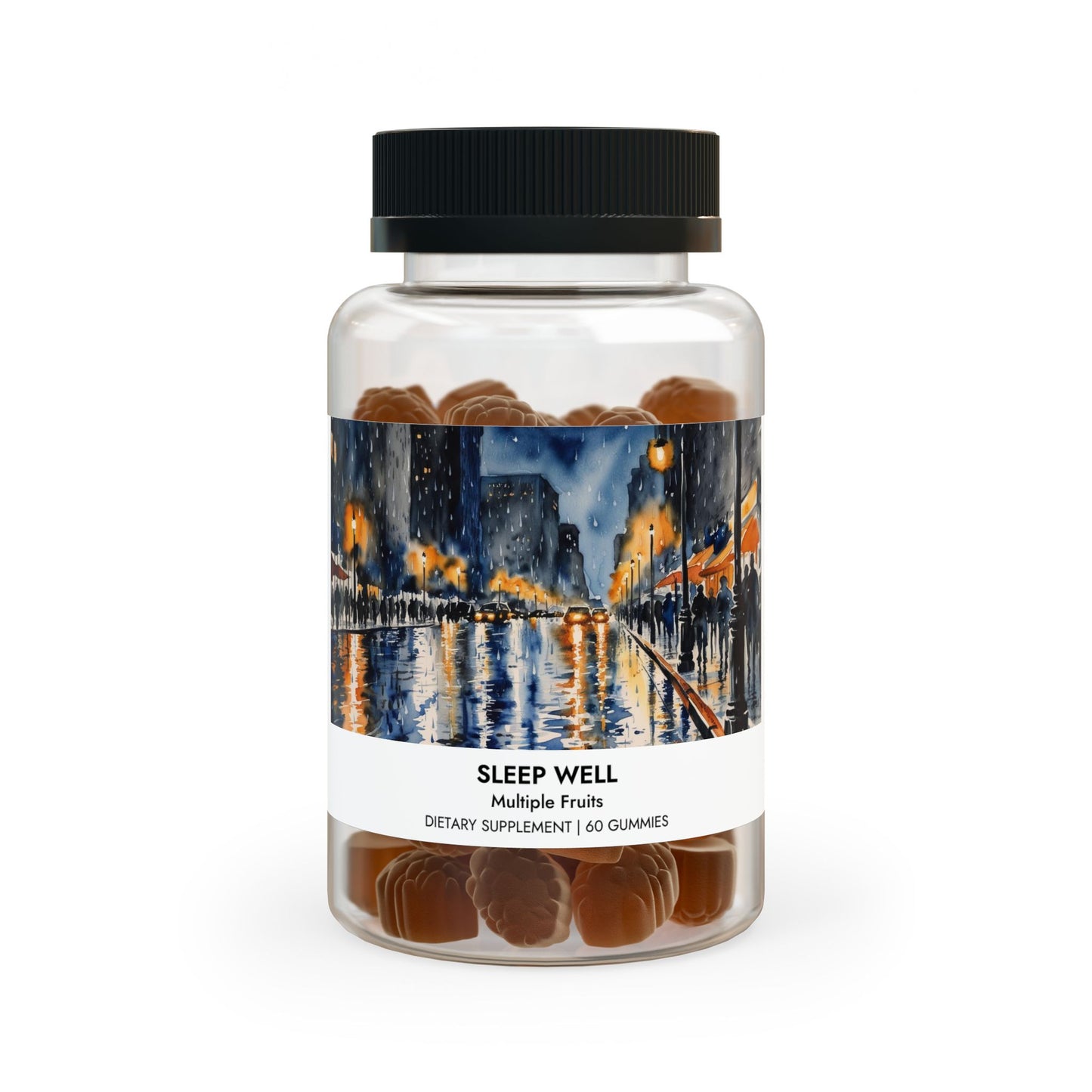 Sleep Well Gummies (60 Gummies) | Weary Night Collection