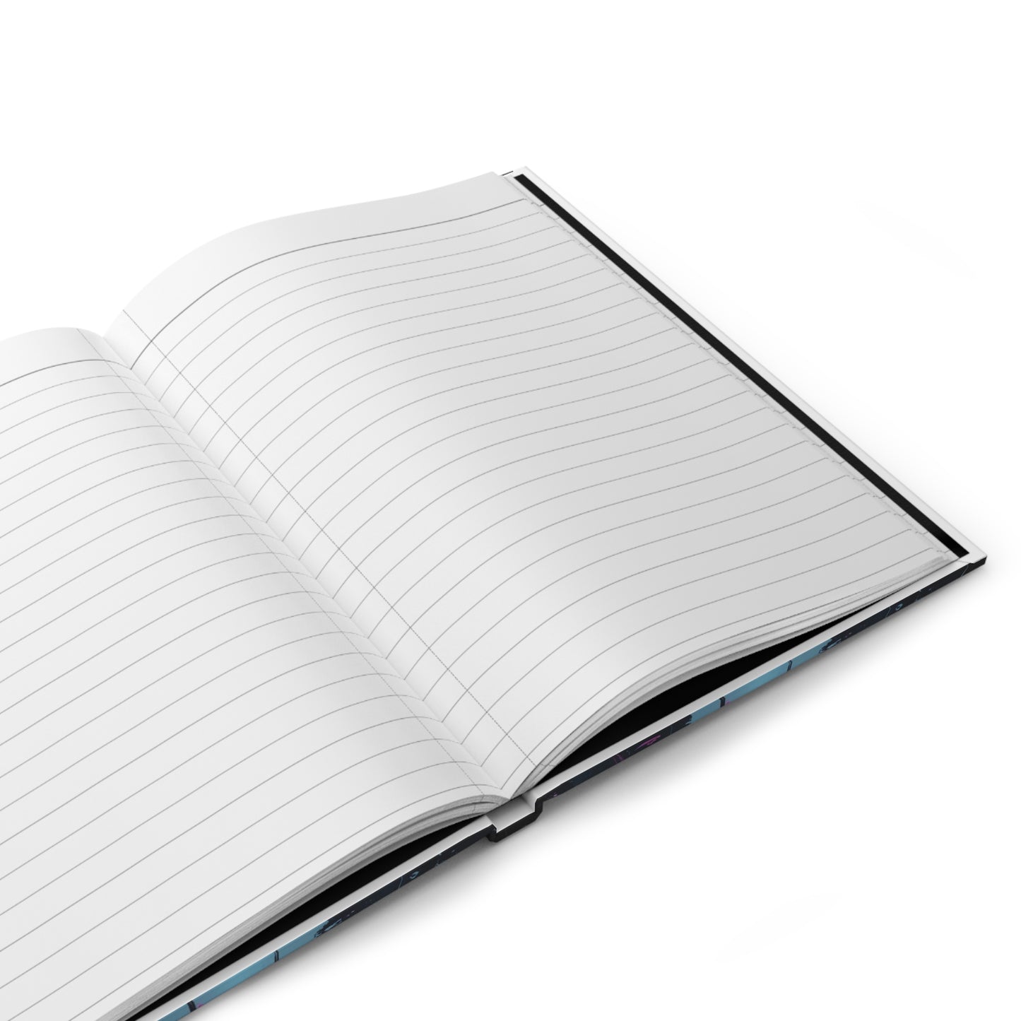 Bathed in Neon | Hardcover Journal Matte