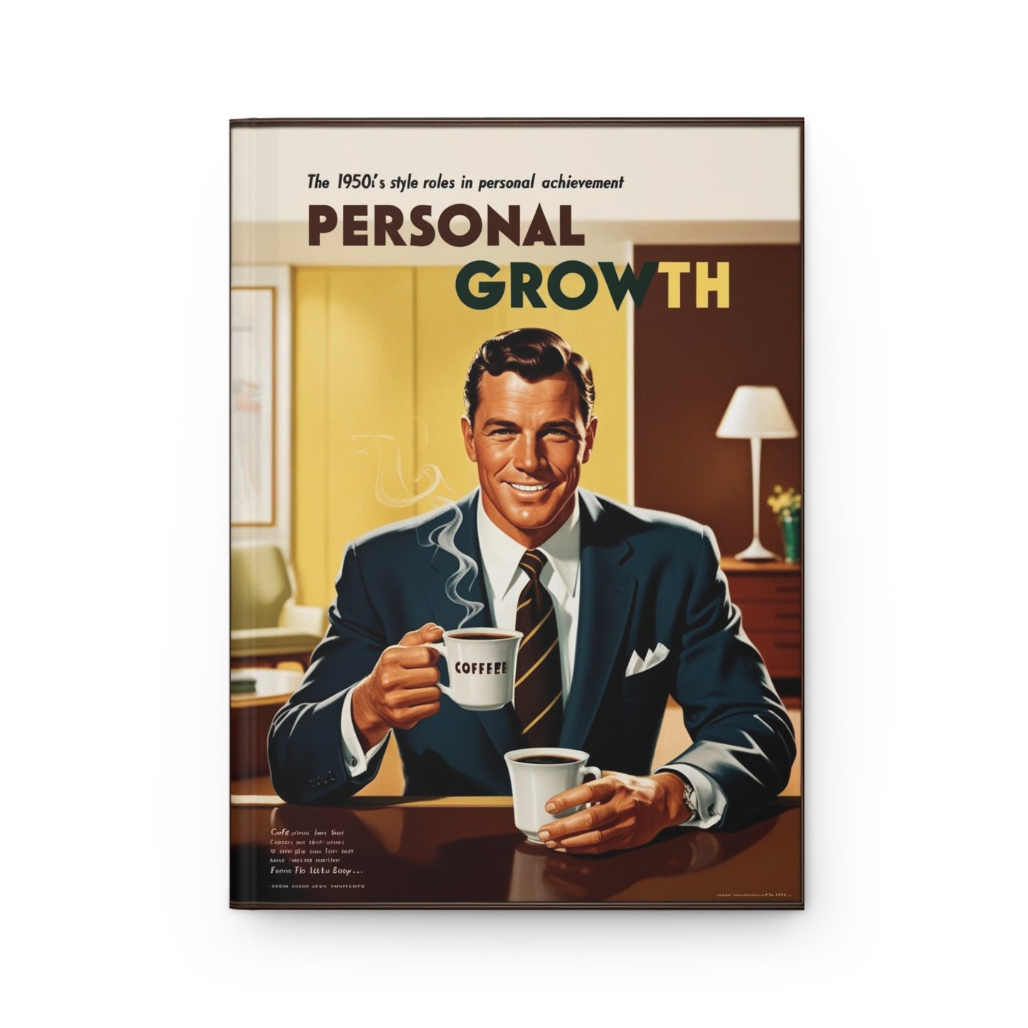 You, Too, Can Double Fist Coffee | Hardcover Journal Matte