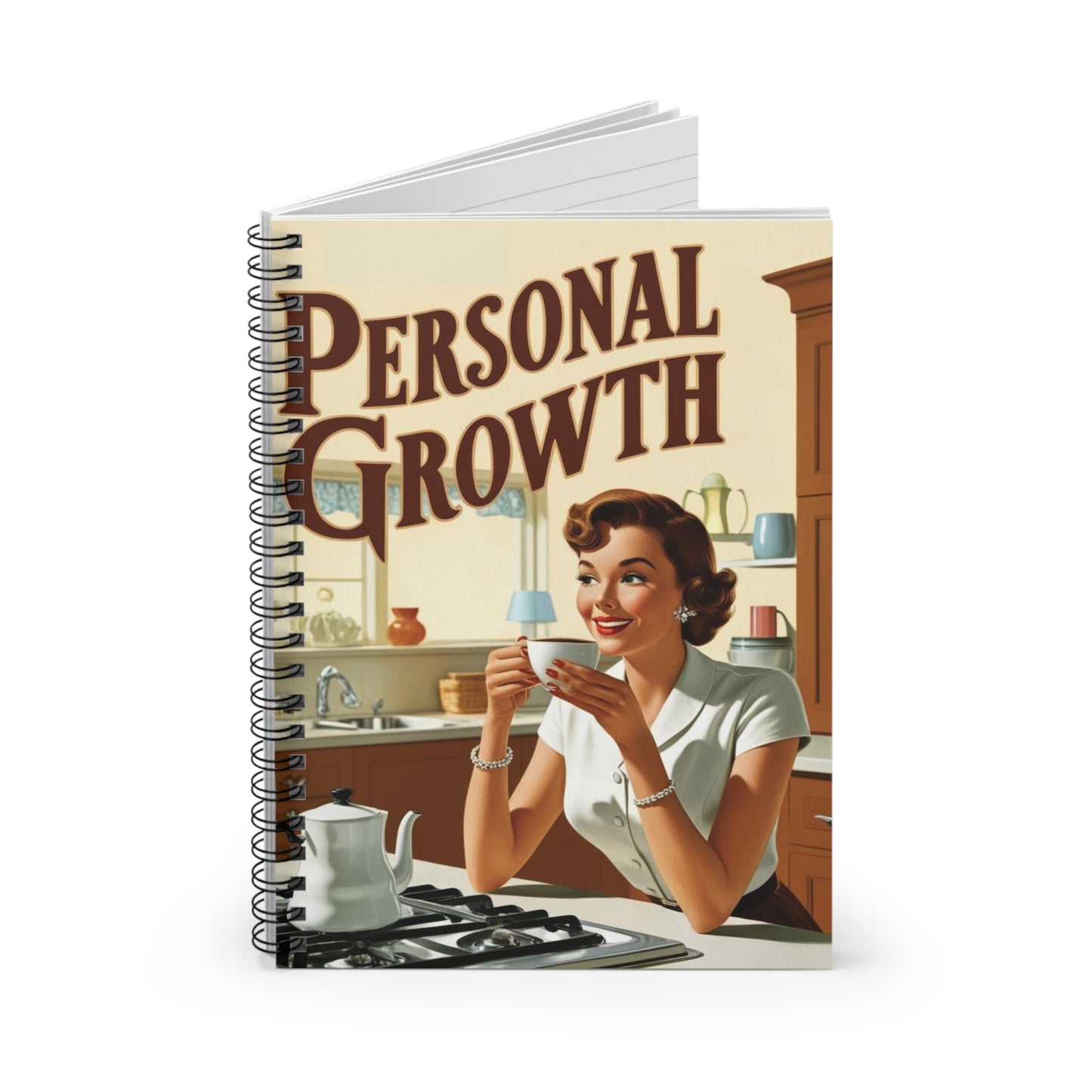 Quaint Suburb of Maplewood | Spiral Notebook - Ruled Line