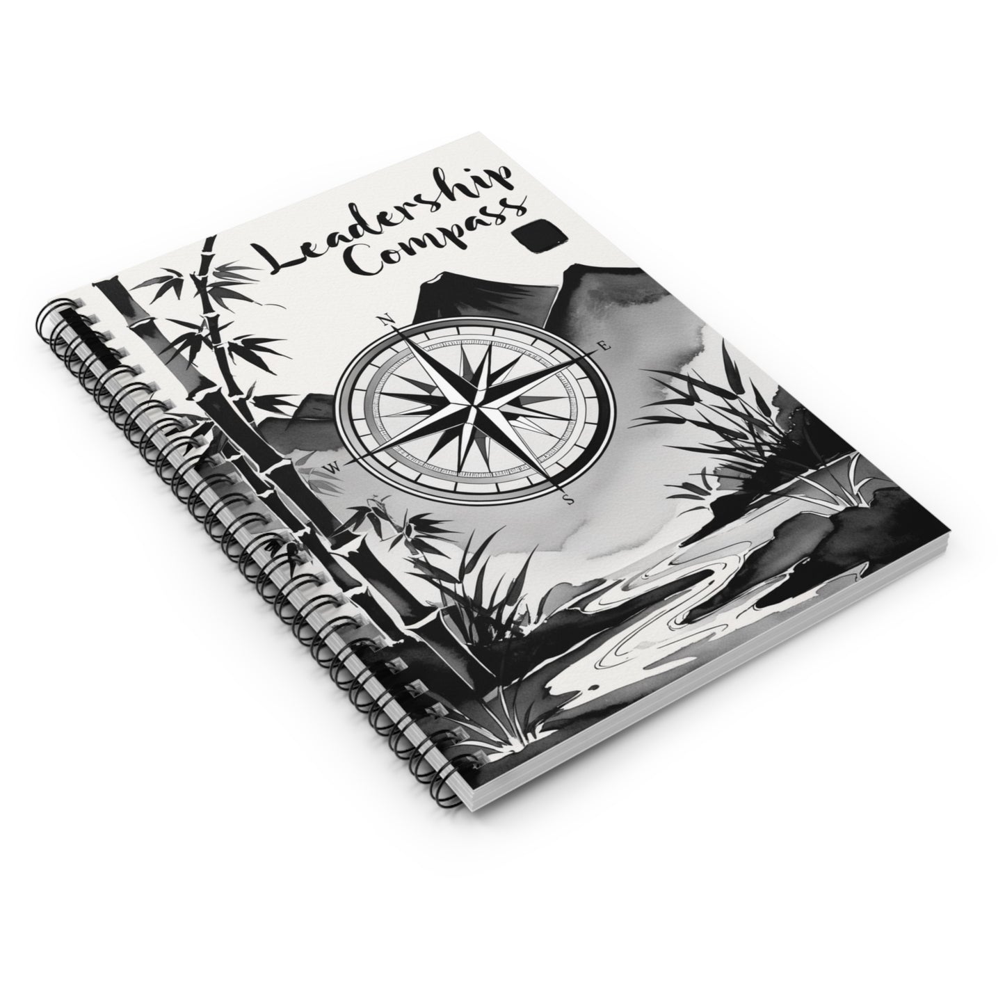Stories Dance on Paper's Skin | Spiral Notebook - Ruled Line