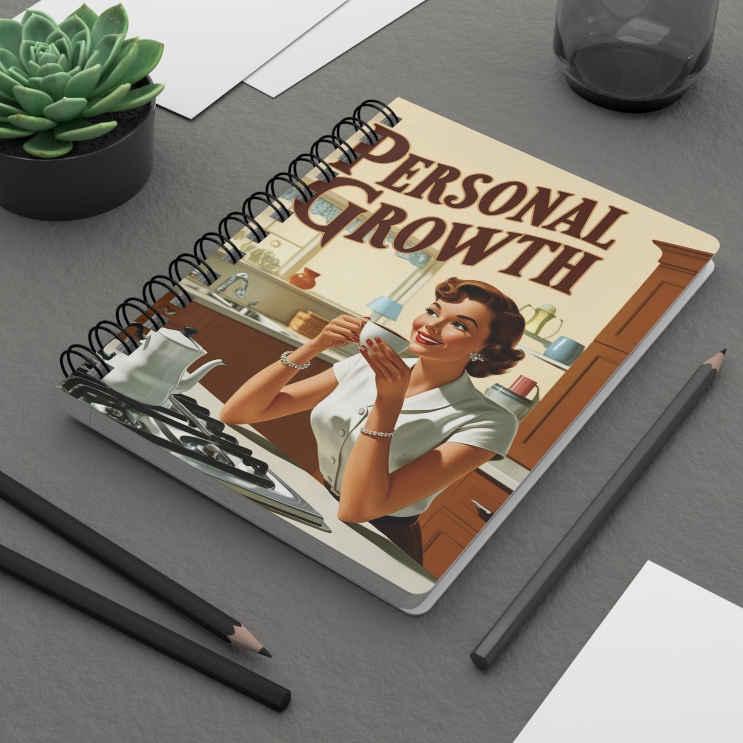 Quaint Suburb of Maplewood | Spiral Bound Journal