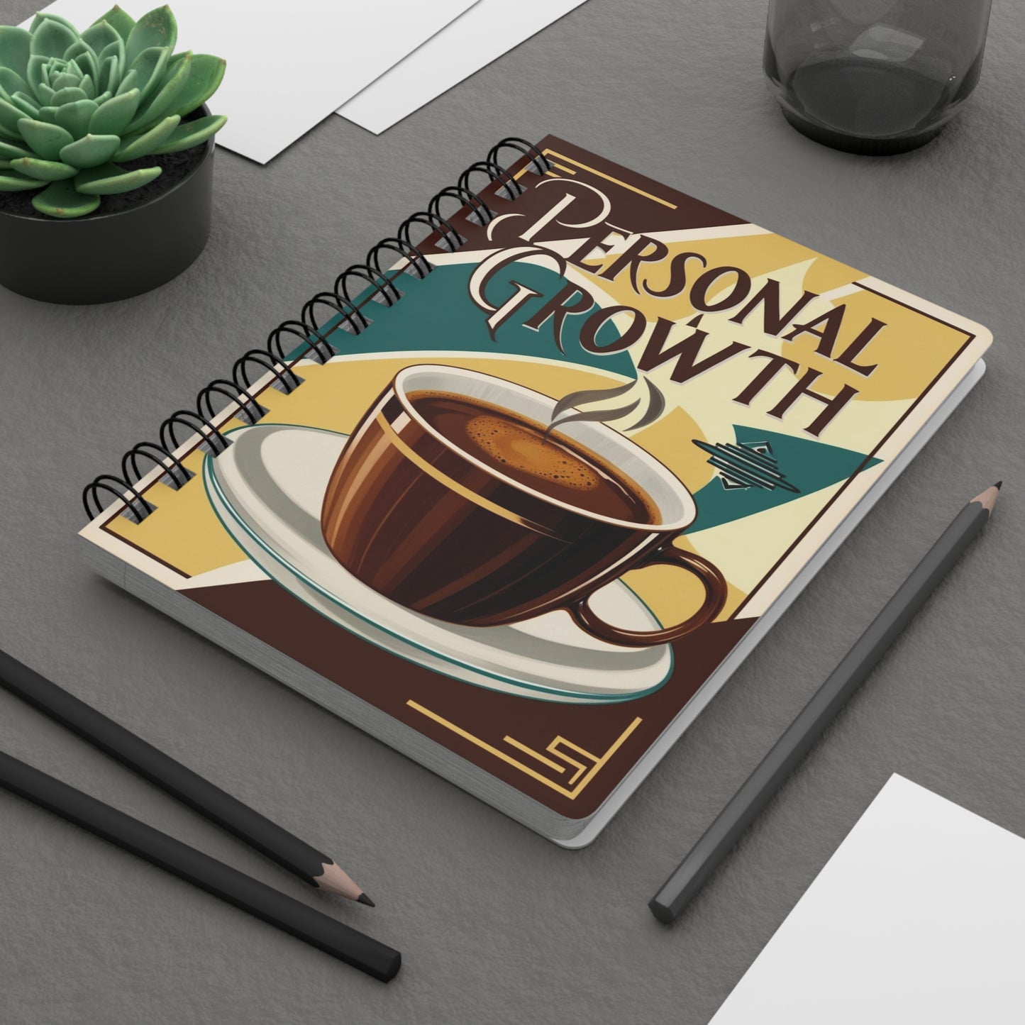 Now With More Caffeine | Spiral Bound Journal