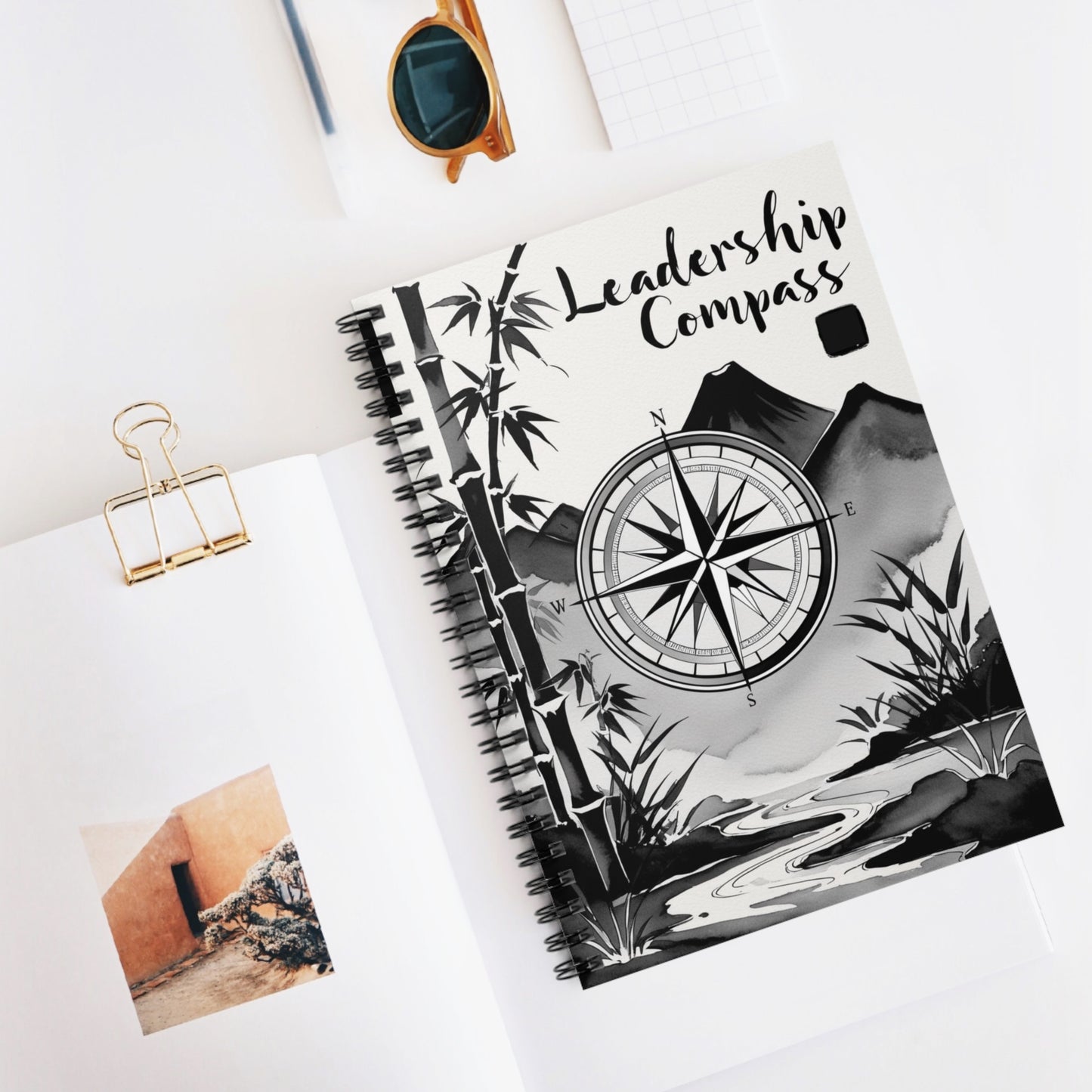 Stories Dance on Paper's Skin | Spiral Notebook - Ruled Line