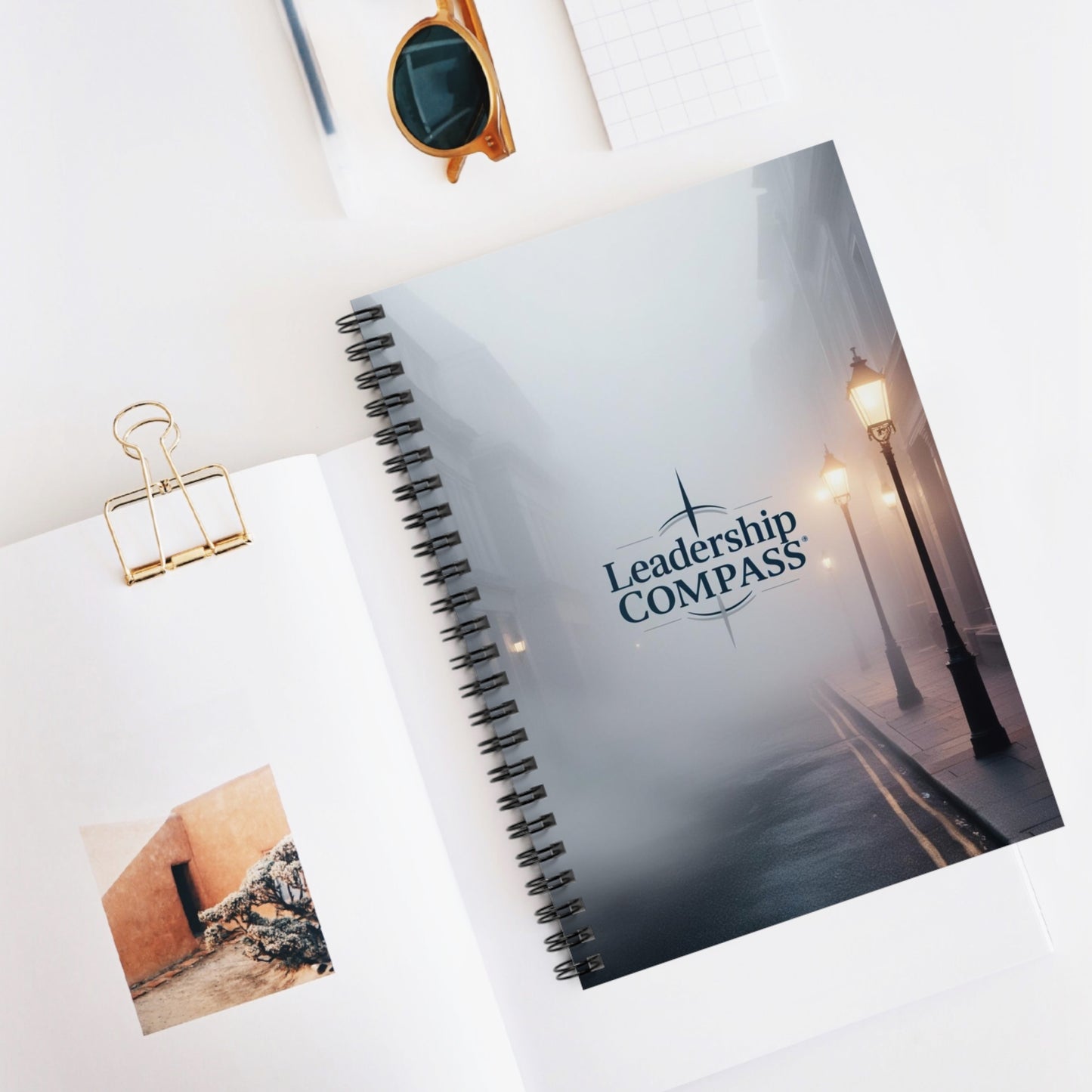 He Kissed Me Then Disappeared | Spiral Notebook - Ruled Line
