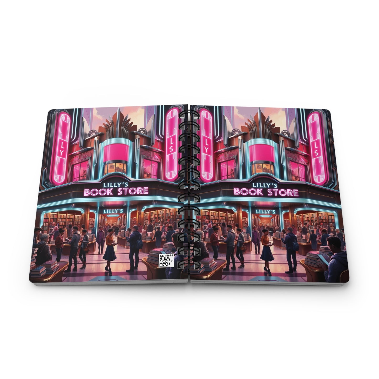 Chaotic Dance of Progress | Spiral Bound Journal
