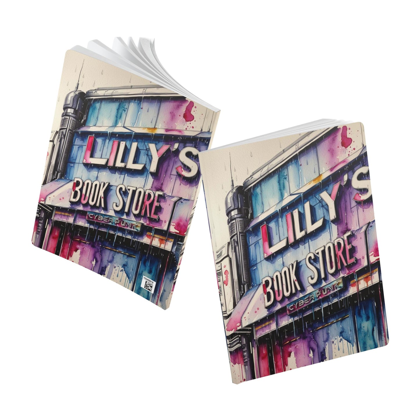 Lilly's Book Store | Softcover Journal (with Inside Prints)