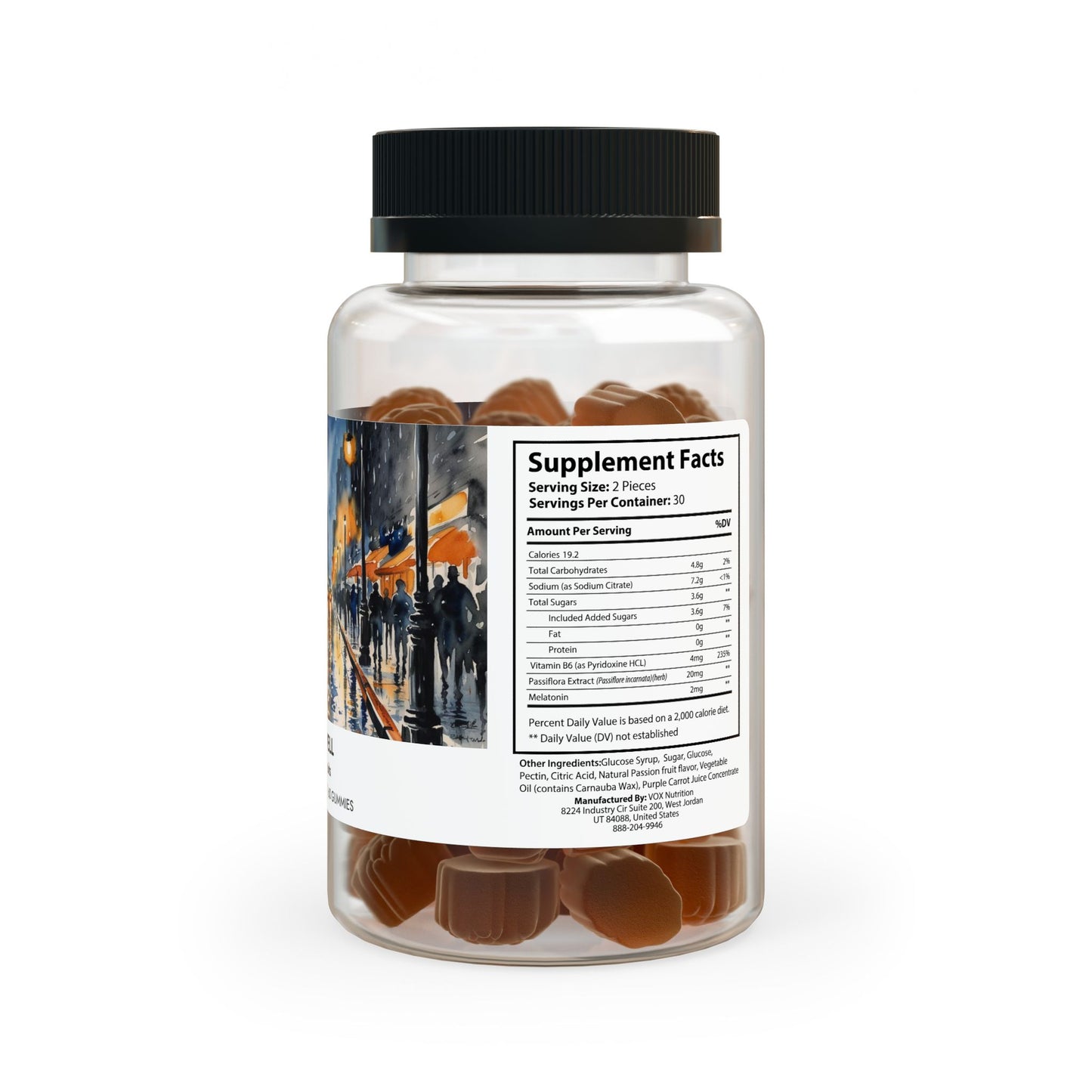 Sleep Well Gummies (60 Gummies) | Weary Night Collection