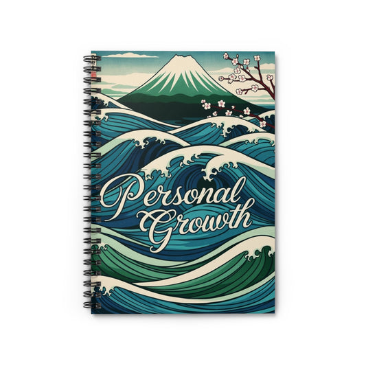 Nature's Breath Flows Free | Spiral Notebook - Ruled Line