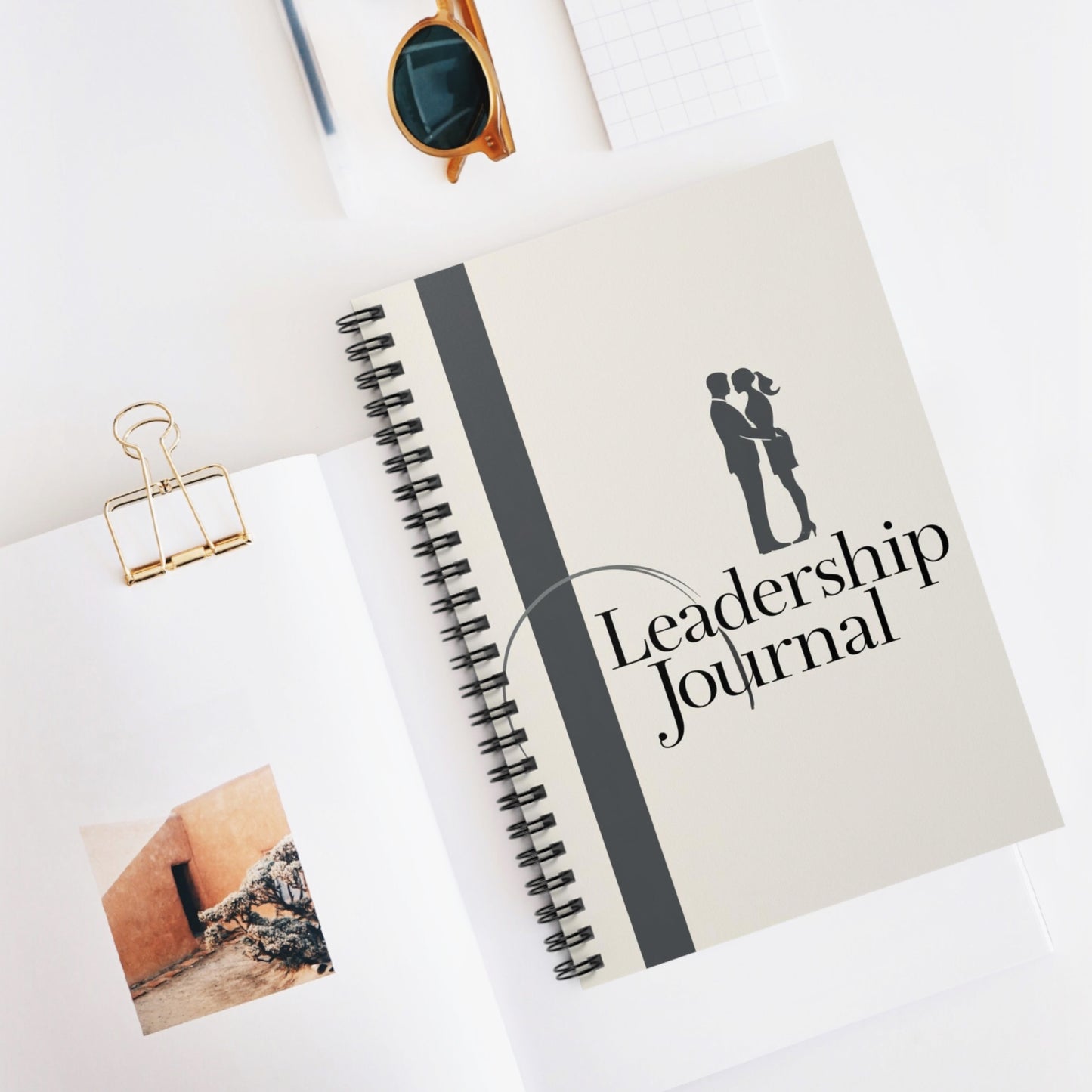 Happy Couple | Spiral Notebook - Ruled Line