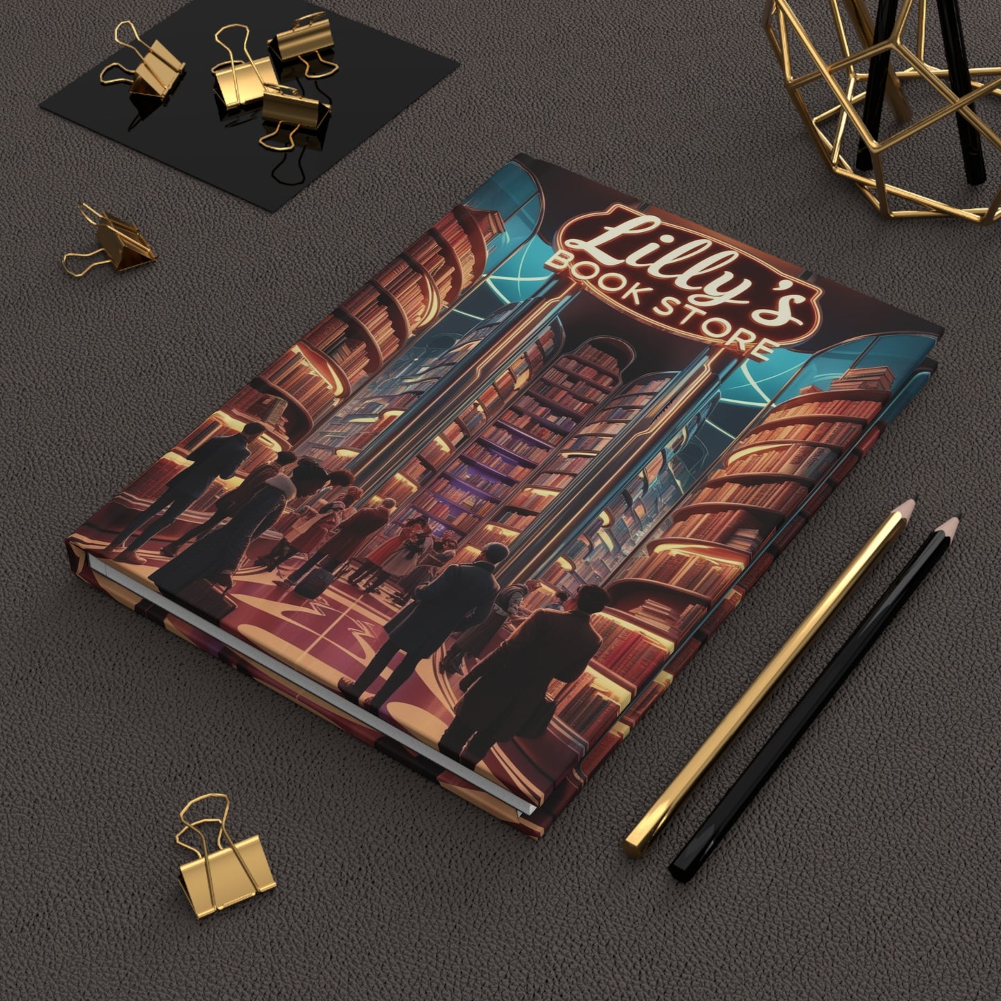 They Felt Intrigued | Hardcover Journal Matte