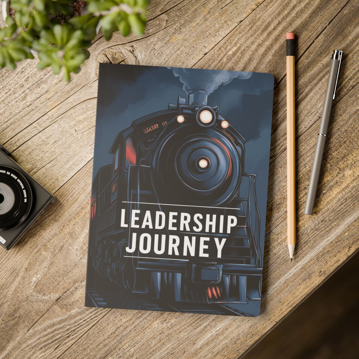The Night Train | Softcover Journal (with Inside Prints)