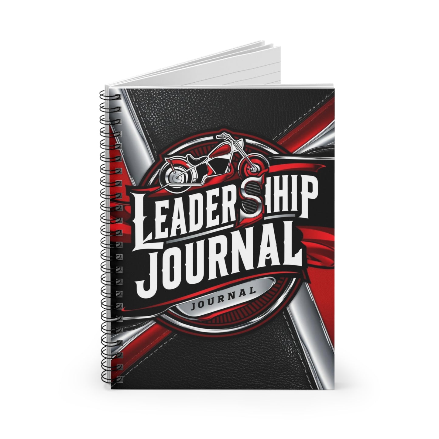 Hardcore Biker | Spiral Notebook - Ruled Line