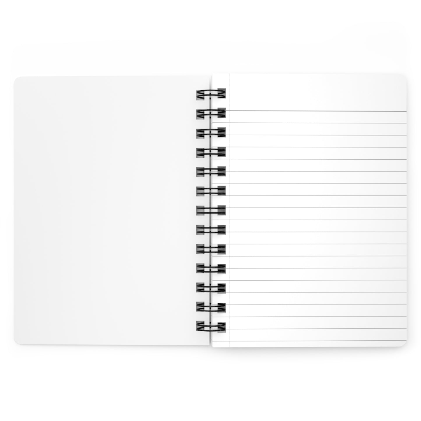 Neon Lights Flickered Around Them | Spiral Bound Journal