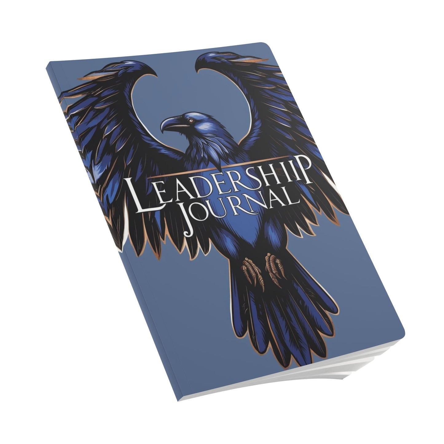 Blue Raven | Softcover Journal (with Inside Prints)