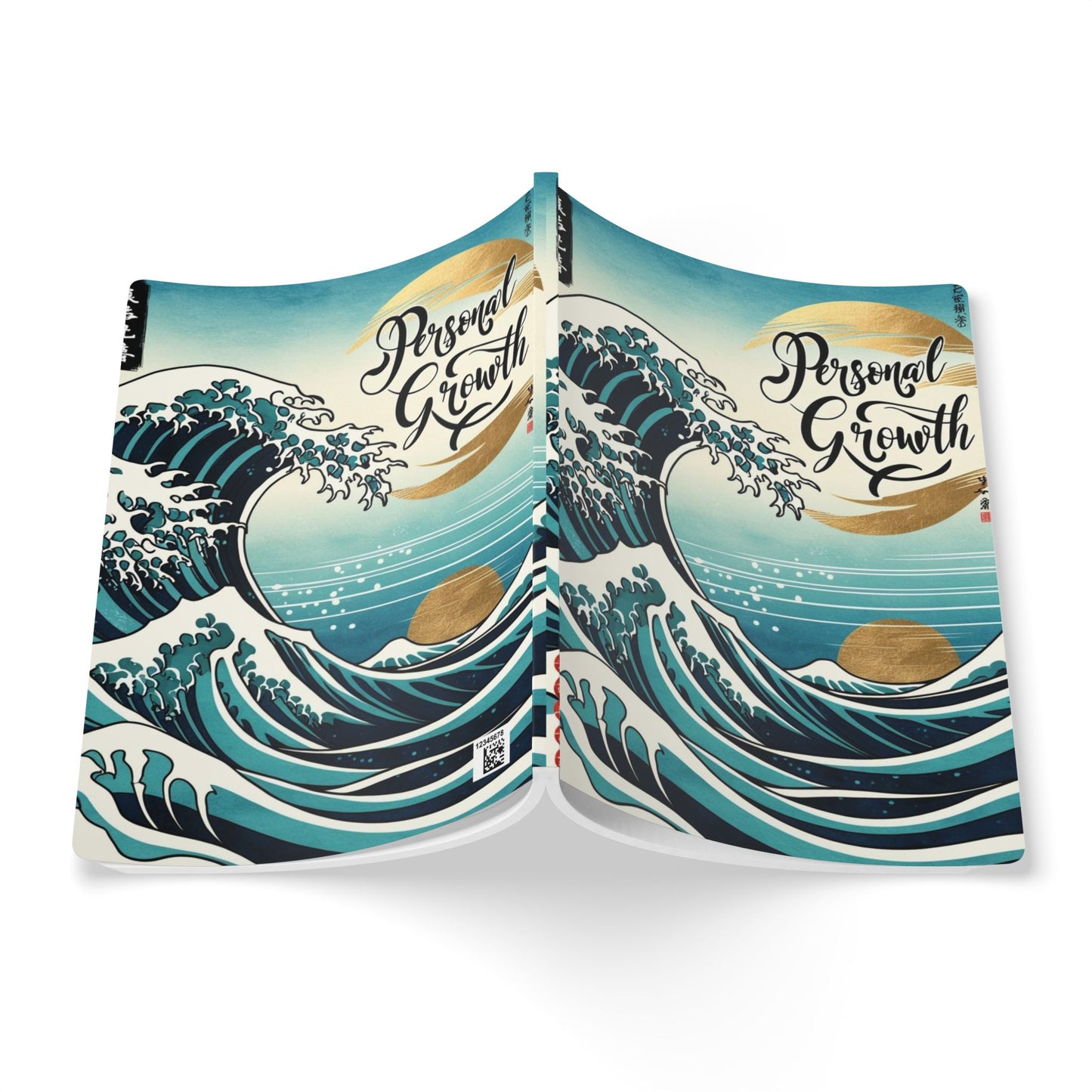 Tsunami | Softcover Journal (with Inside Prints)