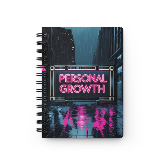 Bathed in Neon | Spiral Bound Journal