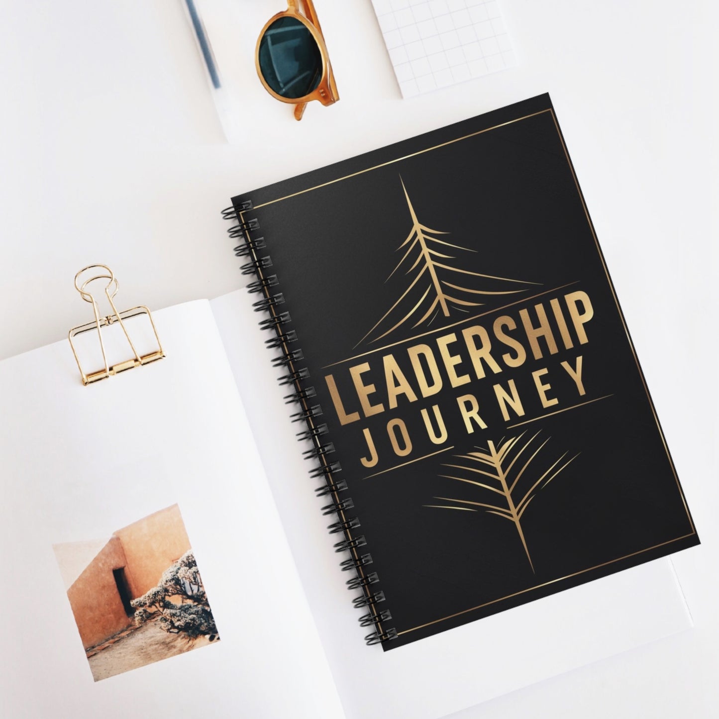 Man of Both Worlds | Spiral Notebook - Ruled Line