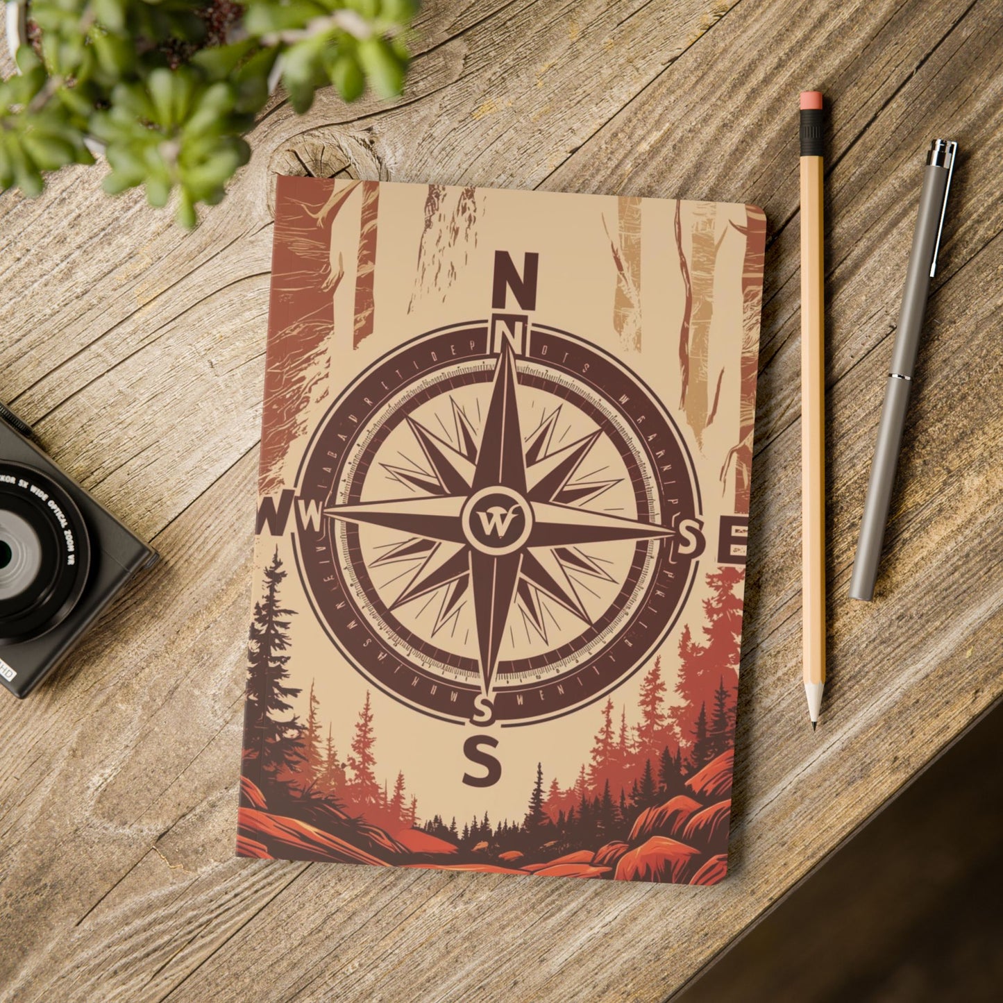 Don't Get Lost | Softcover Journal (with Inside Prints)
