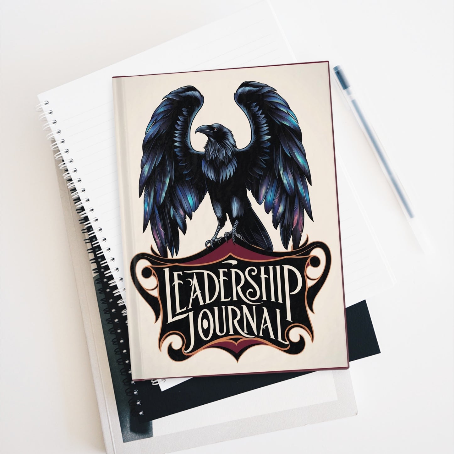 Triumphant Raven | Journal - Ruled Line