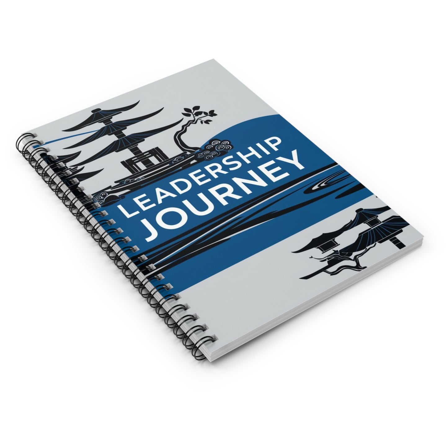 Calmly Thinking About the Wind | Spiral Notebook - Ruled Line