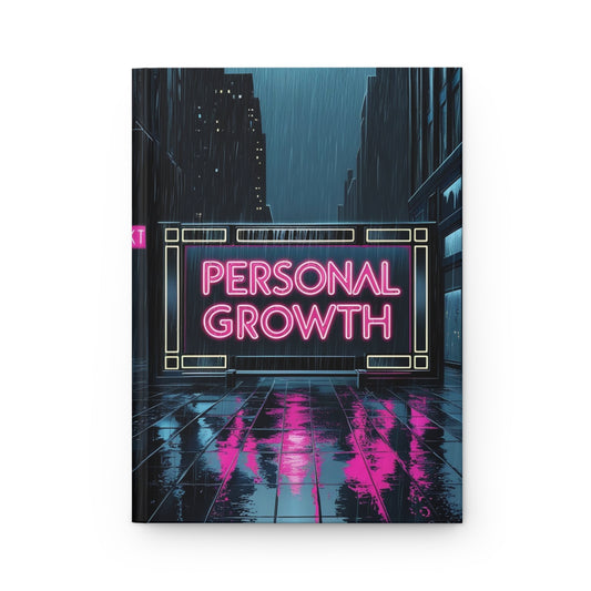 Bathed in Neon | Hardcover Journal Matte