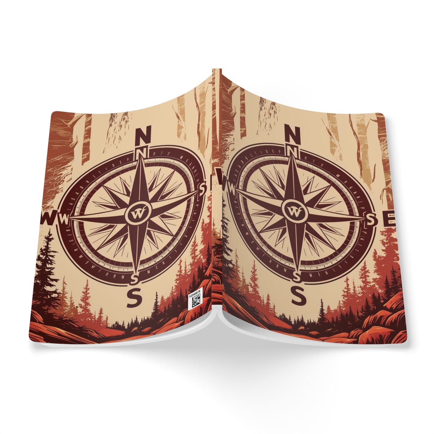 Don't Get Lost | Softcover Journal (with Inside Prints)