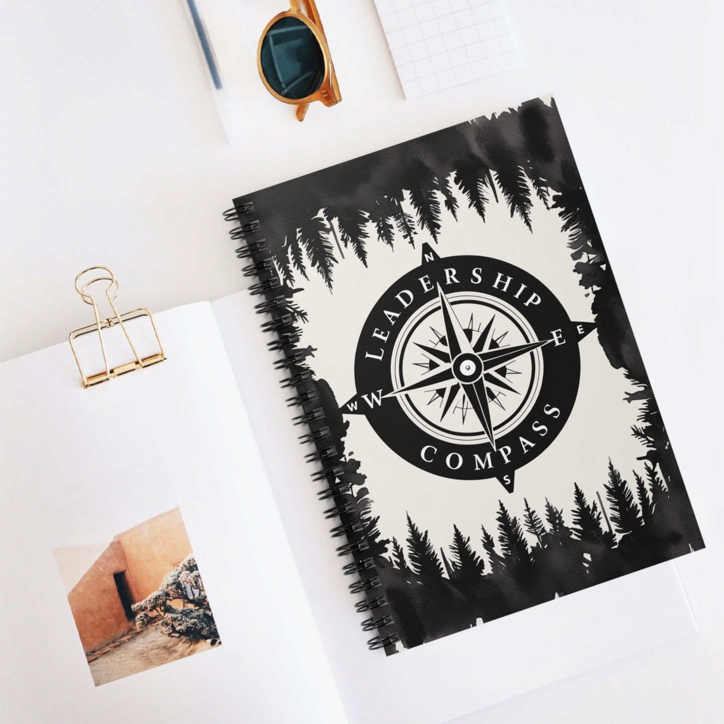 Night is Closing In | Spiral Notebook - Ruled Line